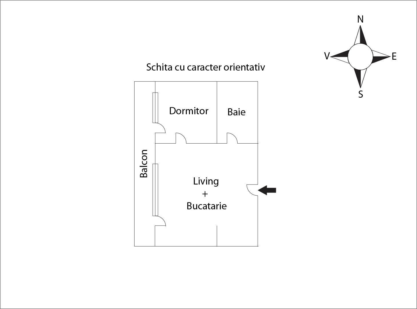 Garsonieră de vânzare Floreşti - 42264AV | BLITZ Cluj-Napoca | Poza1