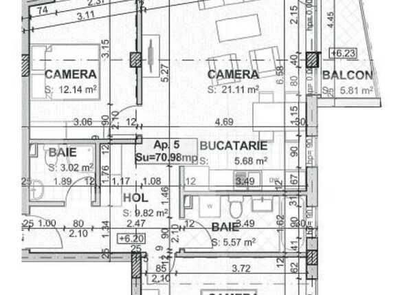 Apartament de vânzare 3 camere Borhanci - 42303AV | BLITZ Cluj-Napoca | Poza1