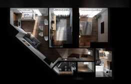 Apartament 3 camere, 62 mp, 2 balcoane, zona Corneliu Coposu