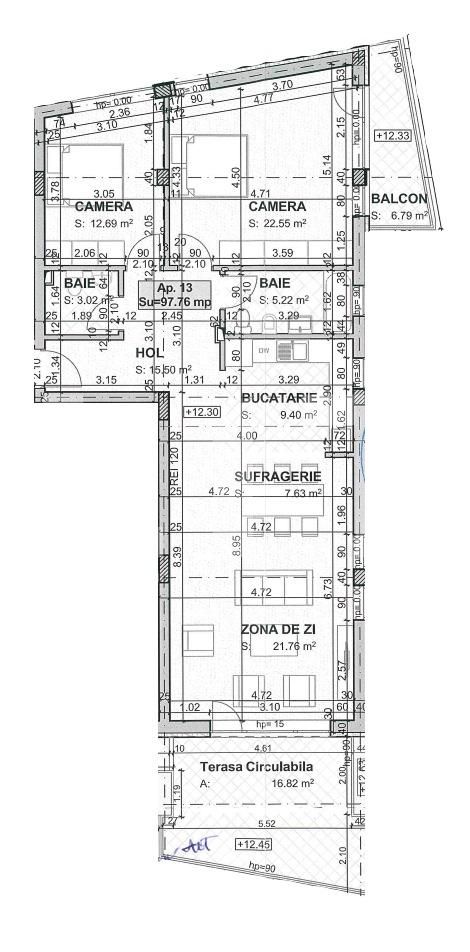 Apartament de vânzare 3 camere Borhanci - 42309AV | BLITZ Cluj-Napoca | Poza5