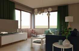 Penthouse finisat cu terasa si panorama spre padure, bloc nou cu CF,  Zona Vivo