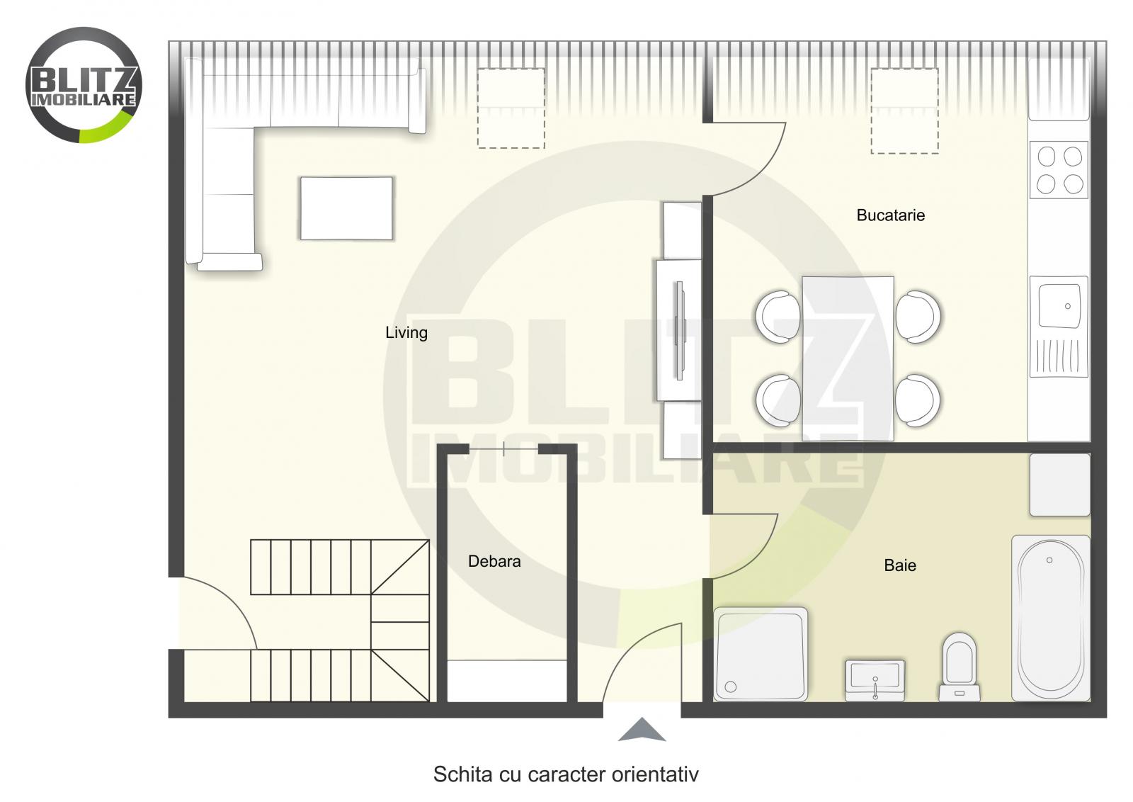 Apartament de vânzare 2 camere Floreşti - 42382AV | BLITZ Cluj-Napoca | Poza2
