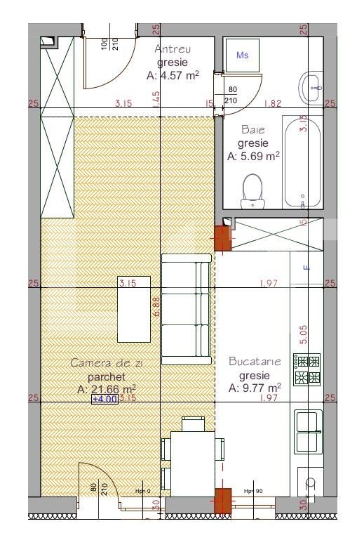 Garsonieră de vânzare Someseni - 42390AV | BLITZ Cluj-Napoca | Poza4