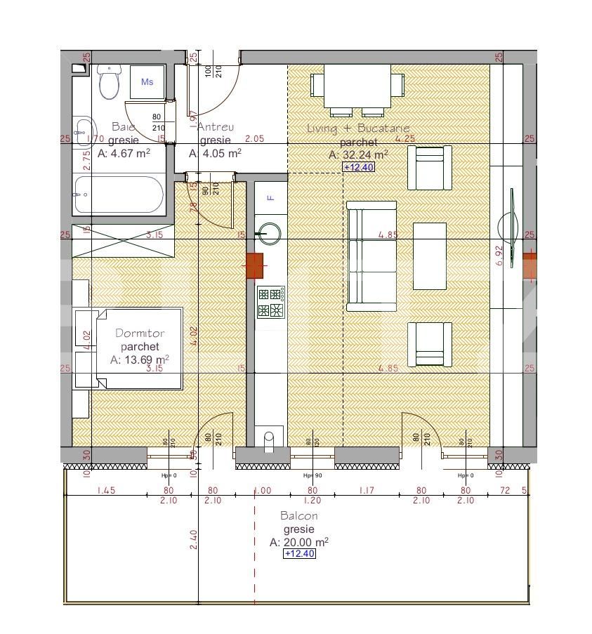 Apartament de vânzare 2 camere Someseni - 42400AV | BLITZ Cluj-Napoca | Poza3