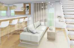 Duplex modern, 150 mp, teren 210 mp, Dambu Rotund