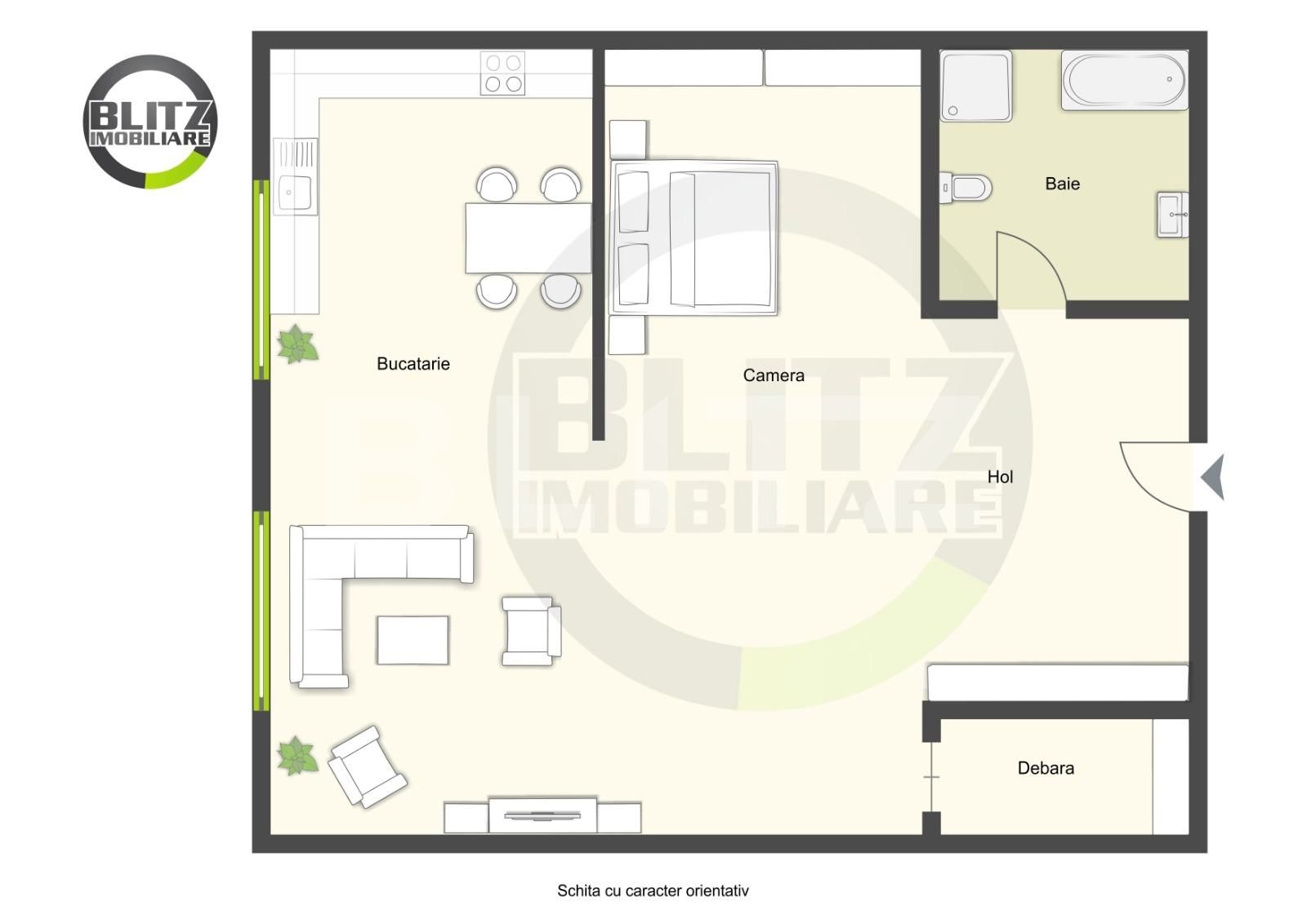 Garsonieră de vânzare Manastur - 42433AV | BLITZ Cluj-Napoca | Poza8