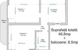 Vrei un apartament cu 2 camere decomandate, zona Iulius? Cautarea ta a luat sfarsit! Ia-l pe acesta!