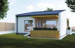 Casa individuala 95 mp utili, 428 mp teren cu CF, Exterior Est