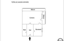 Vanzare apartament 1 camera, 46.2 mp utili, zona Observatorului, A.C, cu boxa