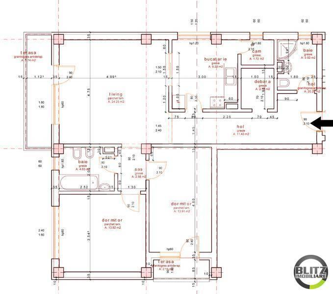 Apartament de vânzare 3 camere Zorilor - 4329AV | BLITZ Cluj-Napoca | Poza1