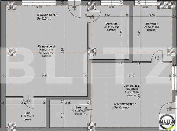 Apartament de vânzare 2 camere Central - 4367AV | BLITZ Cluj-Napoca | Poza2