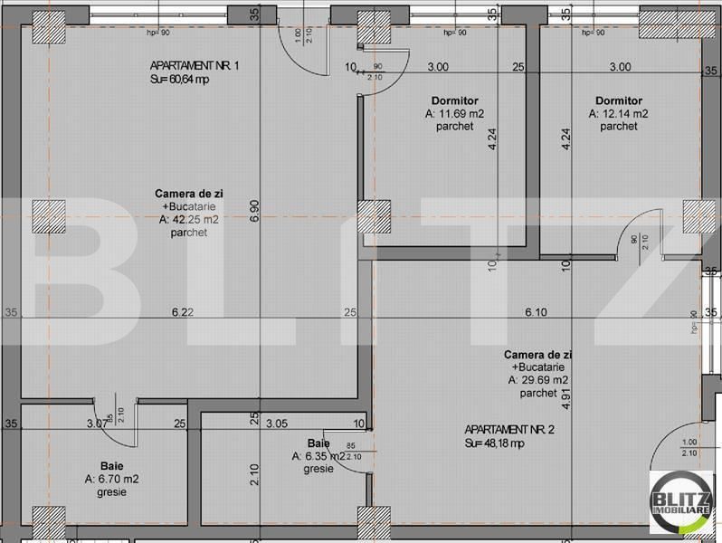 Apartament de vânzare 2 camere Central - 4367AV | BLITZ Cluj-Napoca | Poza2