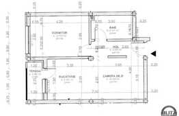 Apartament nou, superfinisat cu 2 camere! Complet mobilat!