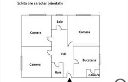 3 camere decomandate, 67 mp utili,2 balcoane. Zona Pasteur Imobil izolat termic!