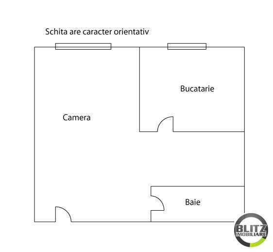 Garsonieră de vânzare Marasti - 446AV | BLITZ Cluj-Napoca | Poza1