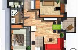 3 camere de vanzare pe Calea Floresti !