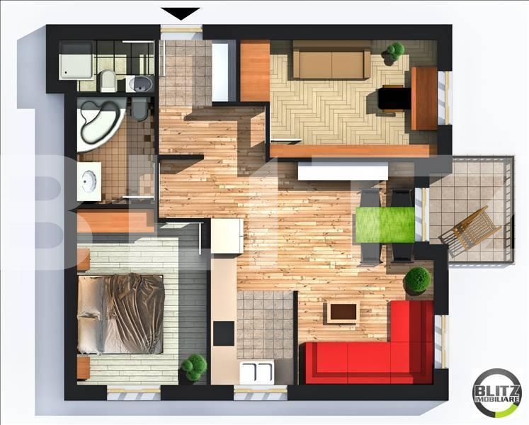 Apartament de vânzare 3 camere Manastur - 4495AV | BLITZ Cluj-Napoca | Poza8