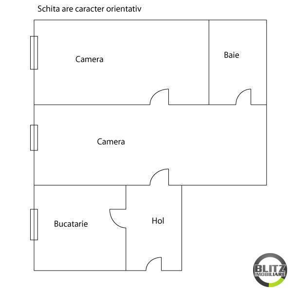 Apartament de vânzare 2 camere Central - 45AV | BLITZ Cluj-Napoca | Poza1