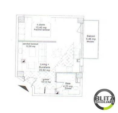 Apartament de vânzare 2 camere Marasti - 4519AV | BLITZ Cluj-Napoca | Poza1