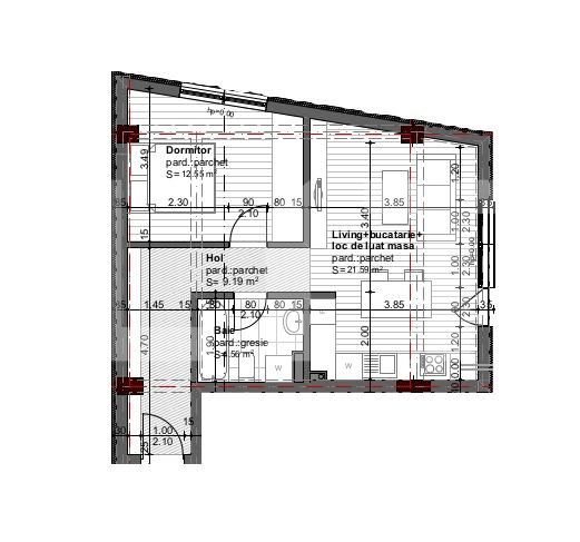 Apartament de vânzare 2 camere Baciu - 45312AV | BLITZ Cluj-Napoca | Poza3