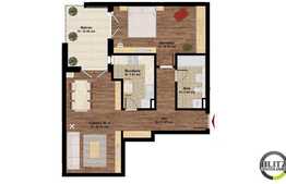 Apartament recent renovat cu 2 camere, la 4 minute de Piata Marasti