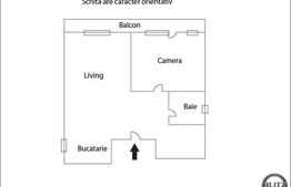 Vanzare apartament 2 camere, 49,5 mp utili, zona Avram Iancu!