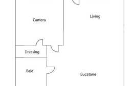 Apartament cu 2 camere 85 mp, finisat la standarde inalte, zona Plopilor