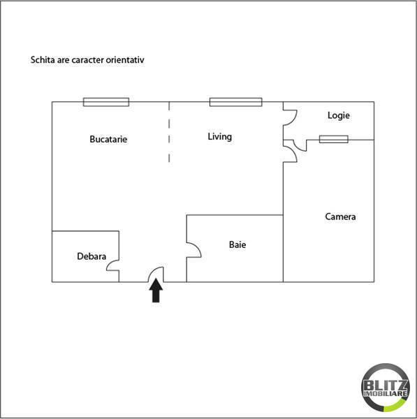 Apartament de vânzare 2 camere Floreşti - 4599AV | BLITZ Cluj-Napoca | Poza1