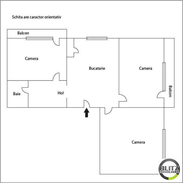 Apartament de vânzare 3 camere Zorilor - 4637AV | BLITZ Cluj-Napoca | Poza1