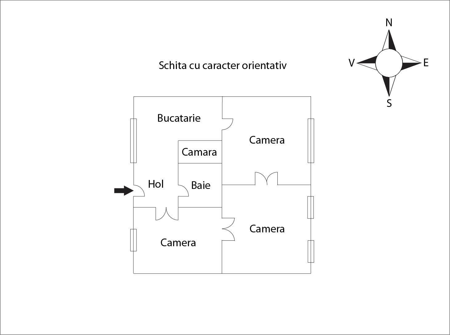Apartament de vânzare 3 camere Semicentral - 46434AV | BLITZ Cluj-Napoca | Poza1