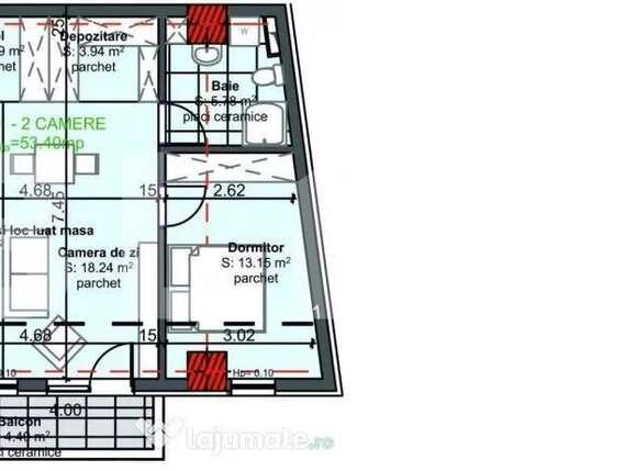 Apartament de vânzare 2 camere Marasti - 46471AV | BLITZ Cluj-Napoca | Poza1