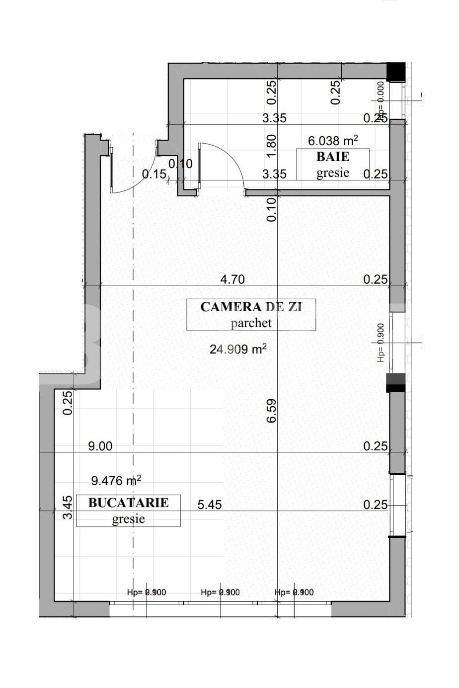 Garsonieră de vânzare Grigorescu - 46509AV | BLITZ Cluj-Napoca | Poza5