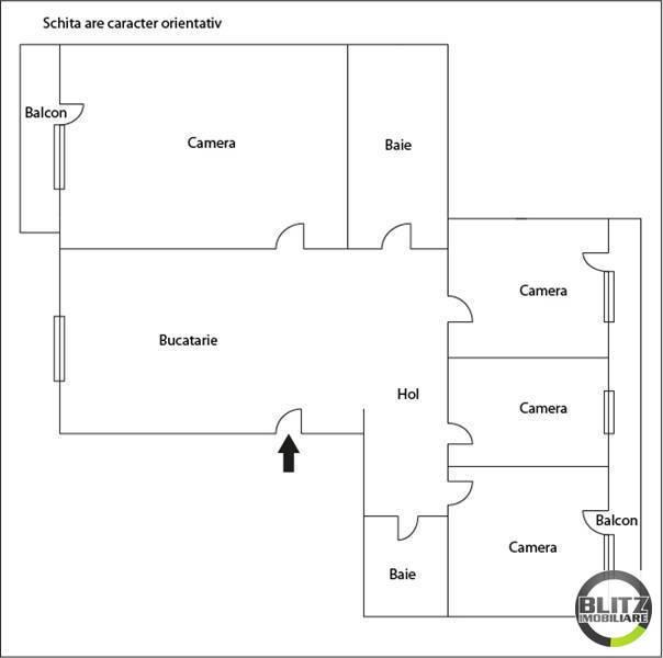 Apartament de vânzare 4 camere Zorilor - 4651AV | BLITZ Cluj-Napoca | Poza1