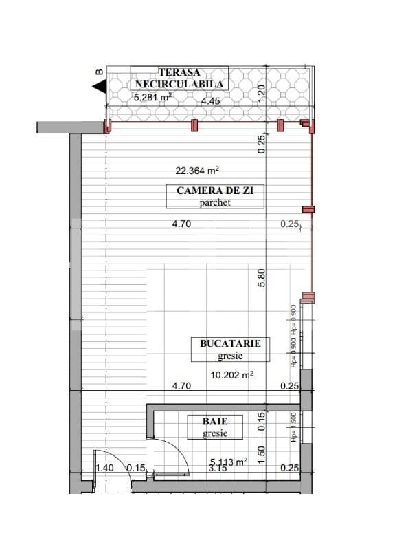 Garsonieră de vânzare Grigorescu - 46513AV | BLITZ Cluj-Napoca | Poza6