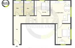 Apartament 3 camere, 77mp utili, gradina 70mp 