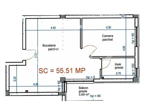 Garsonieră de vânzare Manastur - 46555AV | BLITZ Cluj-Napoca | Poza5