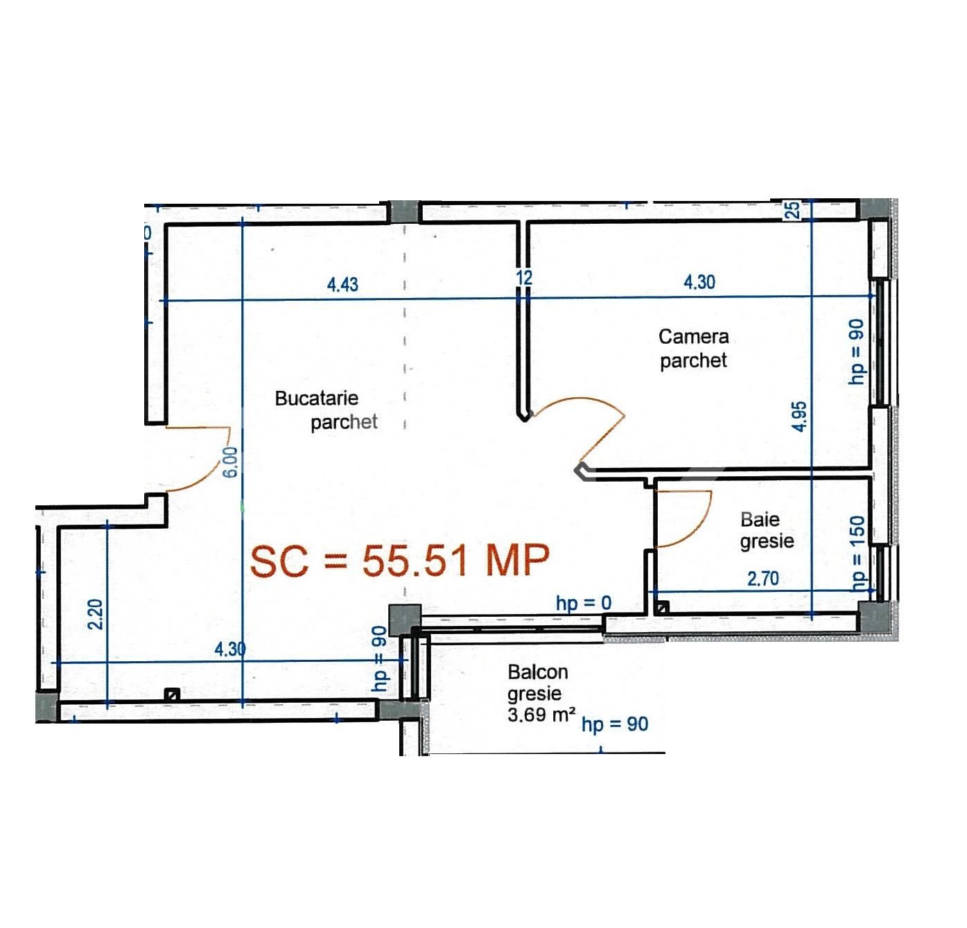 Garsonieră de vânzare Manastur - 46555AV | BLITZ Cluj-Napoca | Poza5
