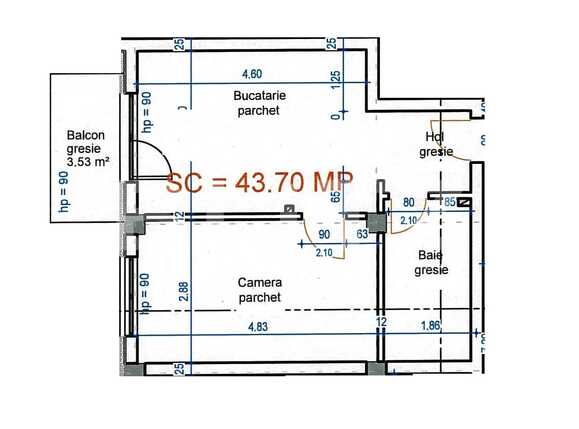 Garsonieră de vânzare Manastur - 46560AV | BLITZ Cluj-Napoca | Poza5