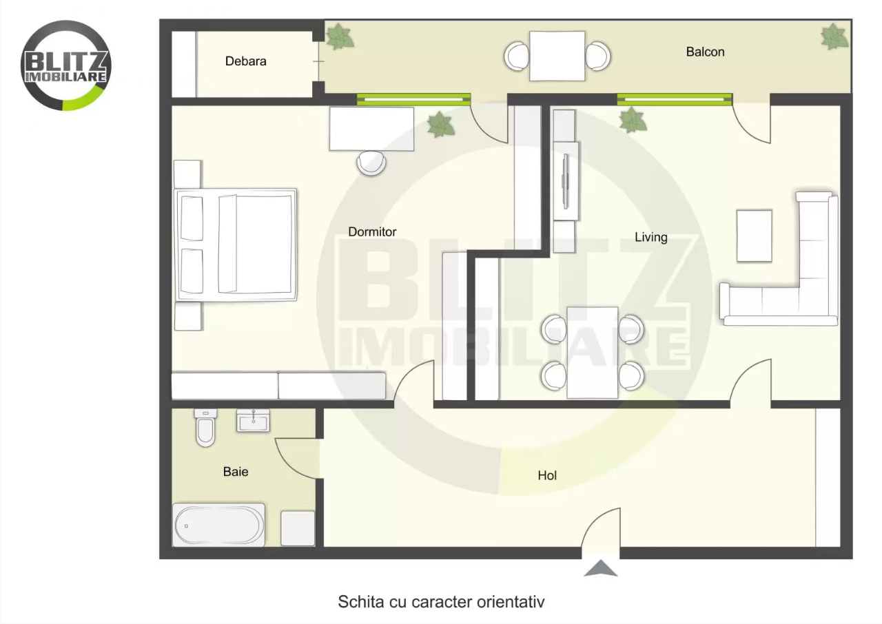Apartament de vânzare 2 camere Baciu - 46603AV | BLITZ Cluj-Napoca | Poza1
