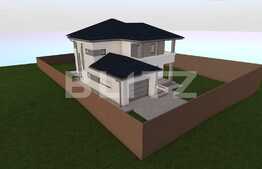Comision 0%. Case individuale cu panorama, 165mp, 500 mp teren, Exterior Nord