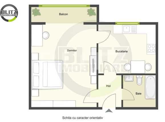 Garsonieră de vânzare Zorilor - 46668AV | BLITZ Cluj-Napoca | Poza1