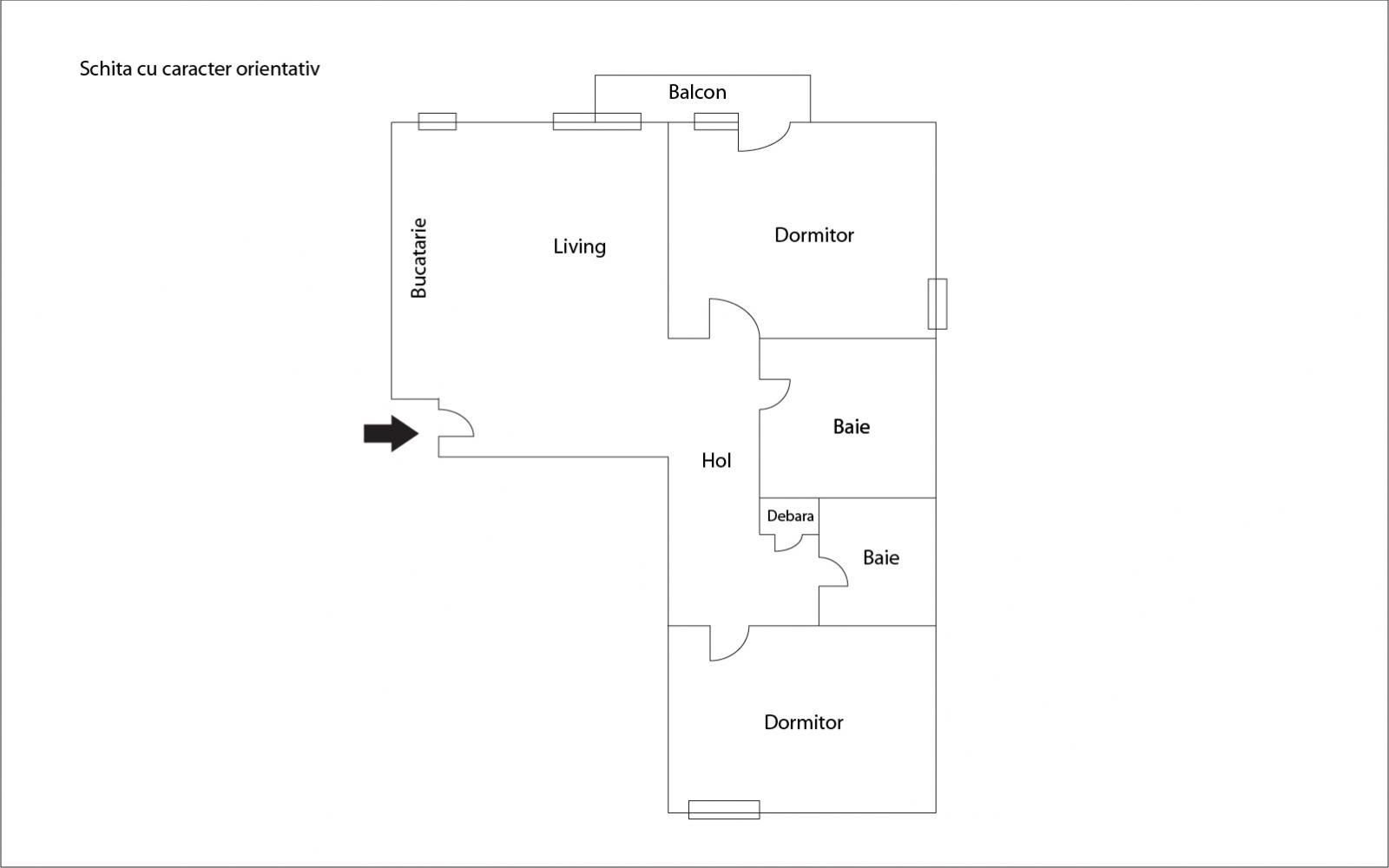 Apartament de vânzare 3 camere Central - 46675AV | BLITZ Cluj-Napoca | Poza1