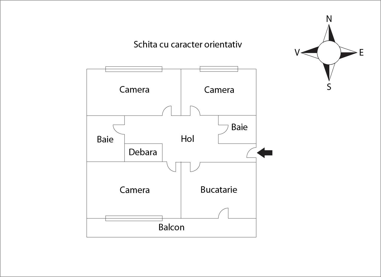 Apartament de vânzare 3 camere Manastur - 46697AV | BLITZ Cluj-Napoca | Poza1