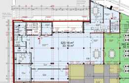 Spatiu Comercial, 597 mp, imobil rezidential nou, zona Cluj Arena