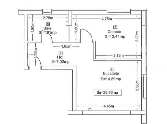 Garsonieră de vânzare Manastur - 46712AV | BLITZ Cluj-Napoca | Poza1