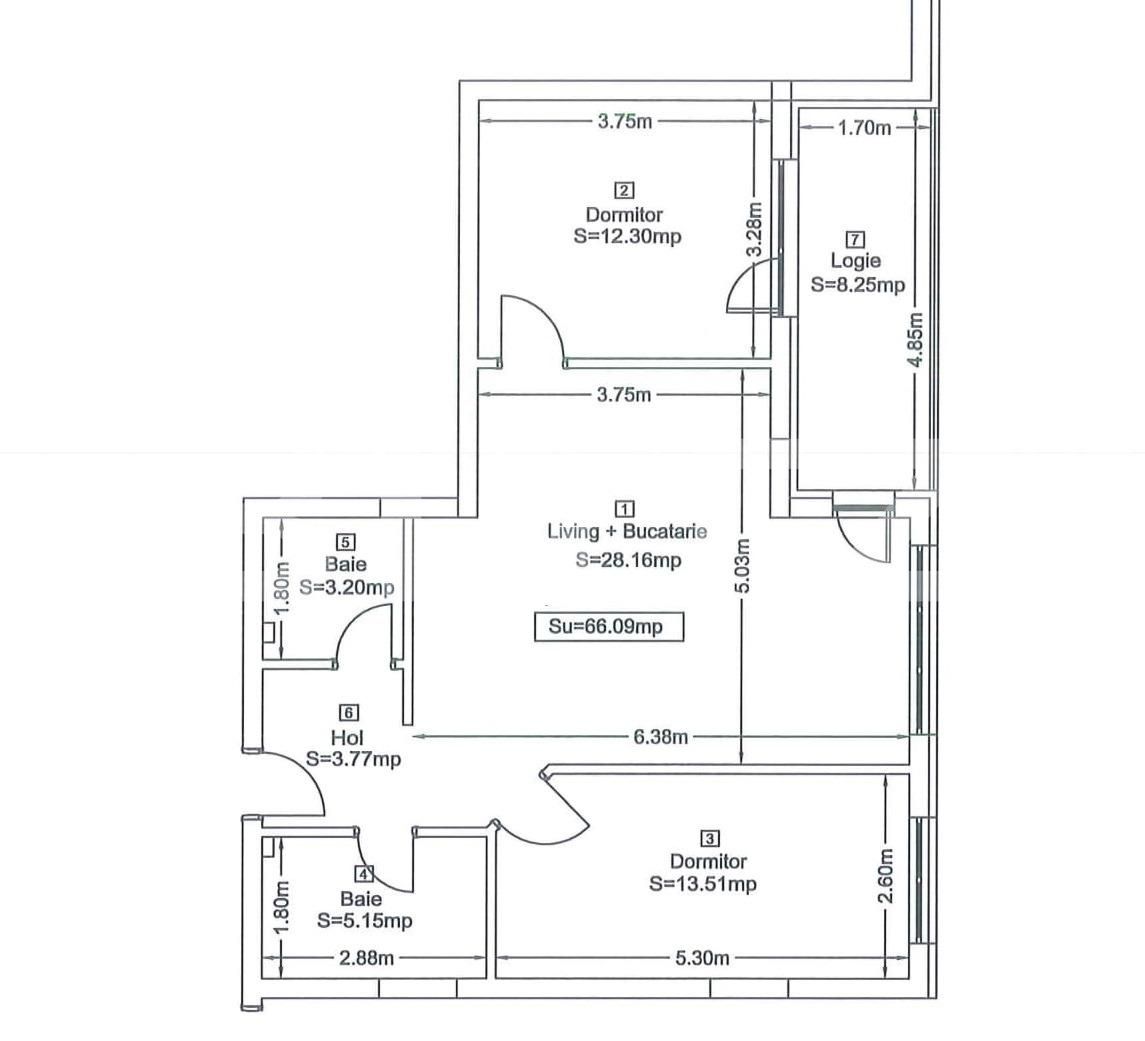 Apartament de vânzare 3 camere Manastur - 46713AV | BLITZ Cluj-Napoca | Poza3
