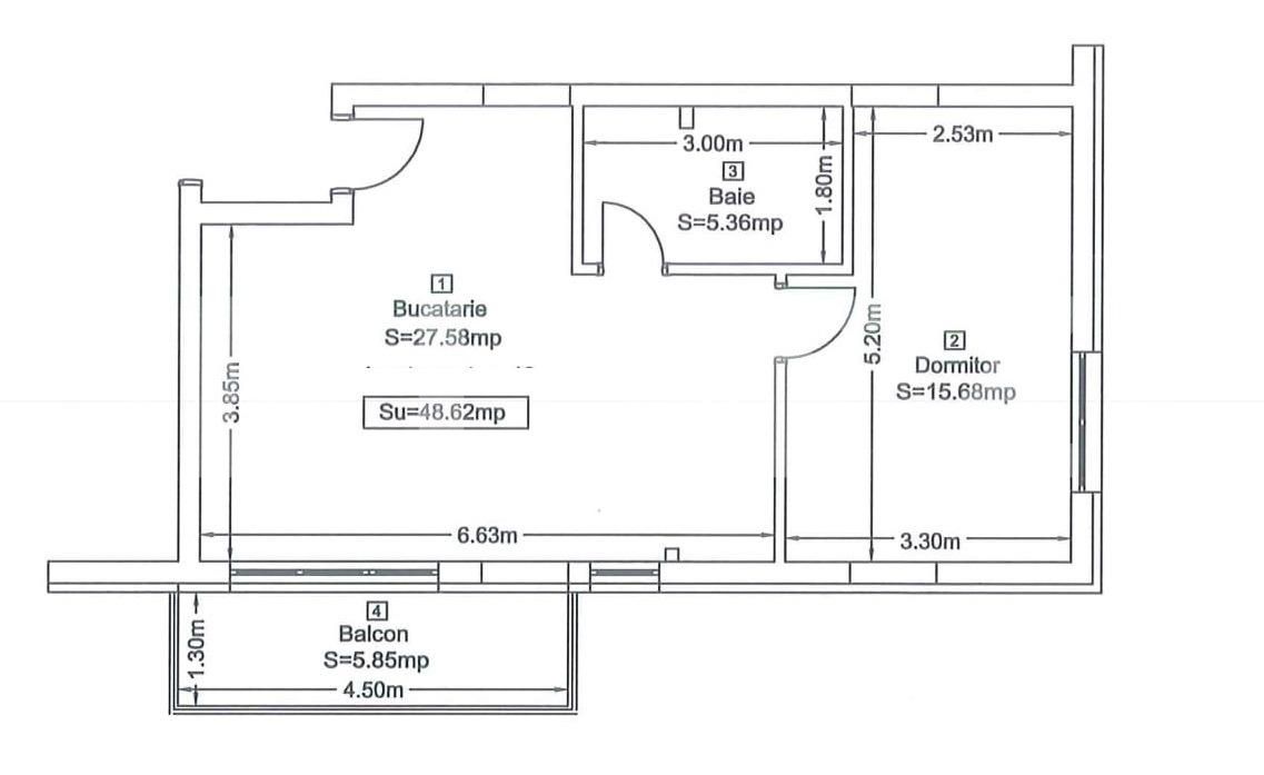Garsonieră de vânzare Manastur - 46724AV | BLITZ Cluj-Napoca | Poza3