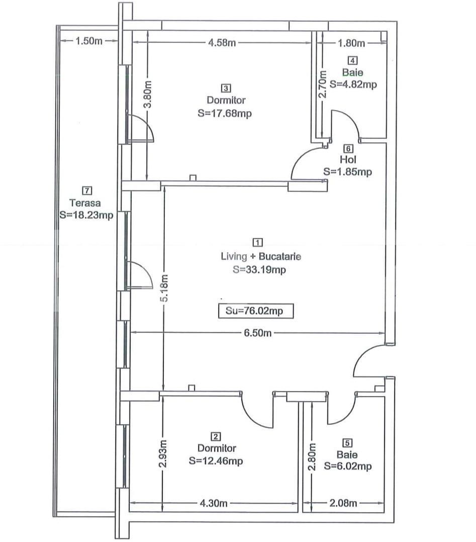 Apartament de vânzare 3 camere Manastur - 46741AV | BLITZ Cluj-Napoca | Poza3