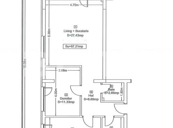 Apartament de vânzare 3 camere Manastur - 46742AV | BLITZ Cluj-Napoca | Poza3