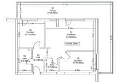 Apartament 3 camere, 62 mp, terasa de 37 mp, zona Vivo